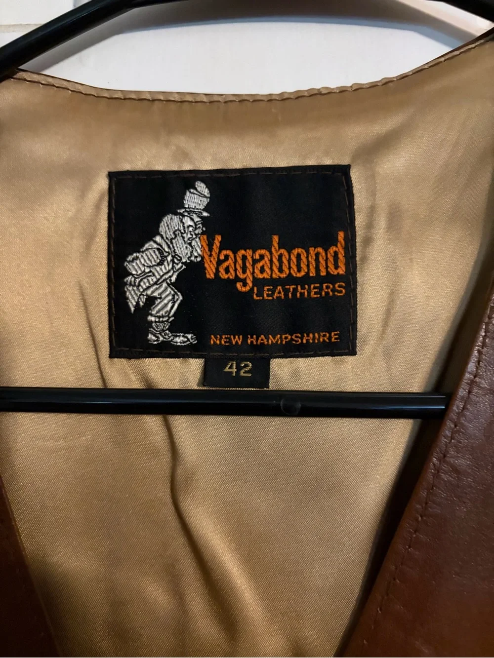 Vagabond Leather Brown Leather Vest